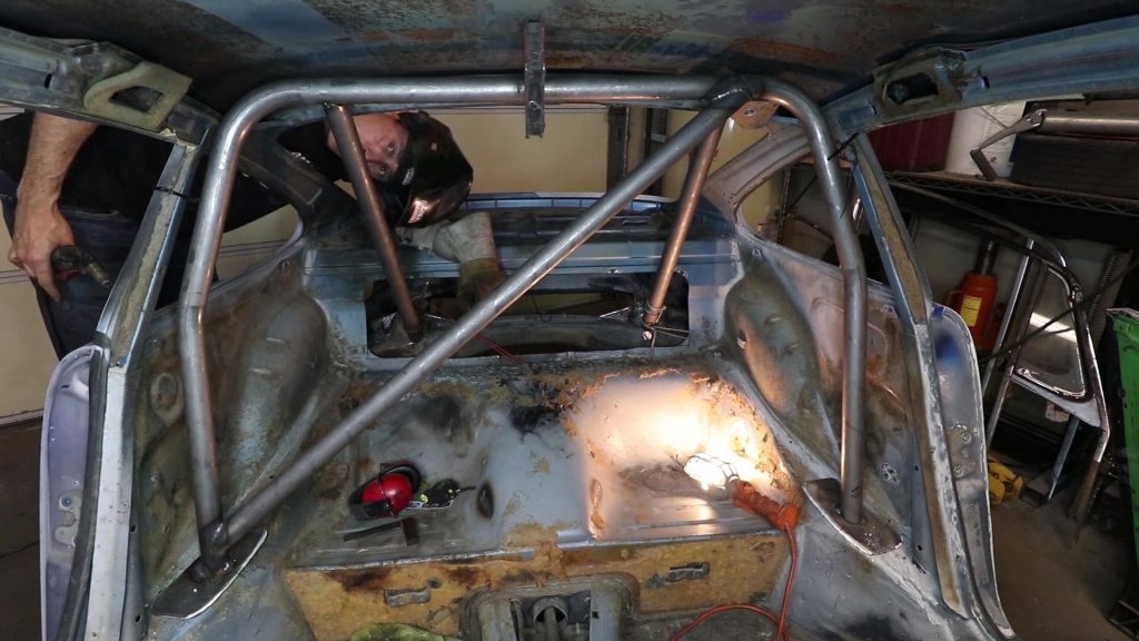 Porsche 911 Rear Half Roll Cage