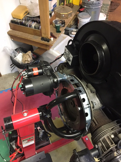 Full Ring With Yoke Engine Test Stand