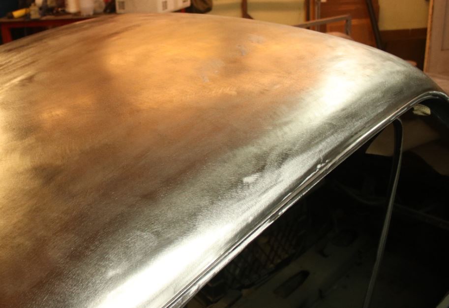 Automotive Paint Strip to Bare Metal