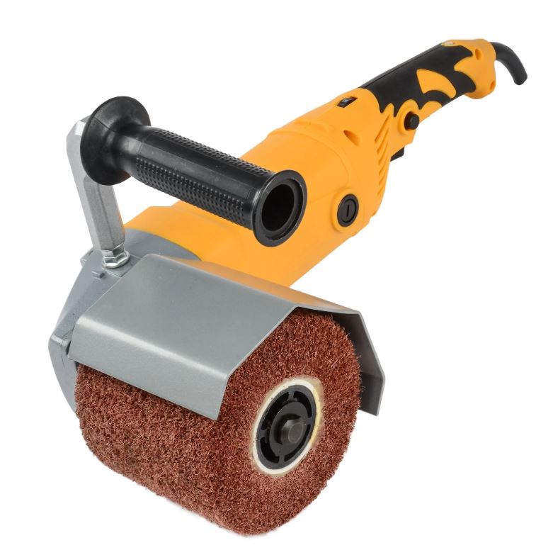 Automotive paint stripping tool to condition surface