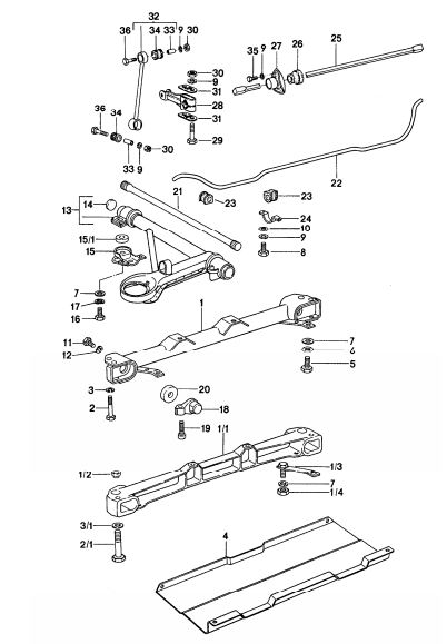 Porsche 911 Front Suspension